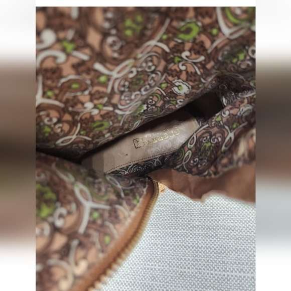 Sperry top sider sable size 7 M tan leather knee high riding boots waterproof - Picture 16 of 16